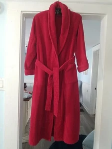 Accappatoio Spa Essentials By Sleep Sense in spugna di cotone turco piccolo rosso - Foto 1 di 5