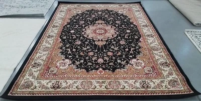 Alfombra Mancha Trasera NEGRO/MARFIL 8'-0" X 11'-0", Precio Reducido 1172786220 LNH329A-8 Foto 1 de 4