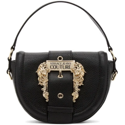 Versace Jeans Couture Black Mini Couture Crossbody Bag - Image 1 of 4