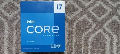 Intel Core i7-13700KF 3.4 GHz (5.4 Turbo) 16 Core LGA 1700 Desktop Processor - Image 1 of 2
