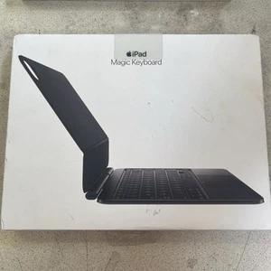 GENUINE APPLE MAGIC KEYBOARD 11 inch M4 A2975 Black MWR23B/A - Photo 1/9