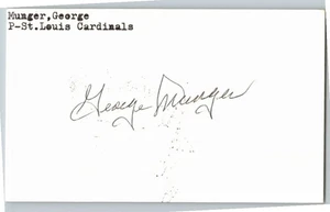 -Charlie Neal- (d.1996) Signed/Autograph/Auto Index Card Brooklyn Dodgers MLB - Picture 1 of 1