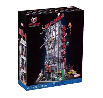 Daily Bugle 76178 1:1  Daily Bugle Super Heroes Building Bricks Toy unbranded - Image 1 of 2