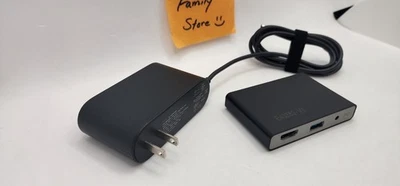 Rare Genuine HTC Vive VR PROTOTYPE Link Box + Power Supply Adapter - Linkbox Set - Image 1 of 3