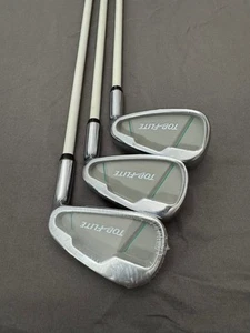 Top Flite 7, 9 and Sand Wedge Golf Clubs Right Hand Junior Womens New - Picture 1 of 4