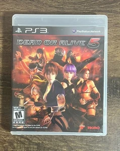 Dead or Alive 5 (Sony PlayStation 3, 2012, PS3) CIB Completo con Manual - Imagen 1 de 3