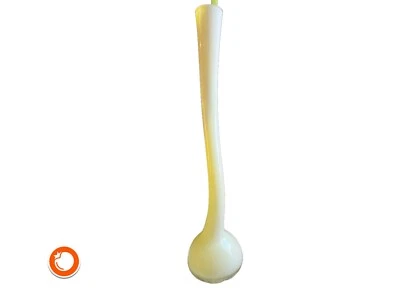 1970er originale Vintage Tropf Vase handgeblasen handmade  43cm gelb Germany - Bild 1 von 2