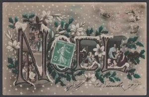 cartolina d'epoca-post card-BUON NATALE 1907 - Picture 1 of 1