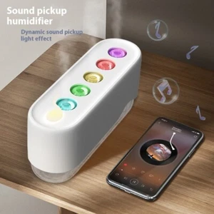 umidificatore per la casa con uscita del vapore colorata per camera da letto - Foto 1 di 5