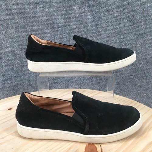 Scarpe UGG donna 9 5 mocassini slip on ballerine comode 1096938 pelle nera casual