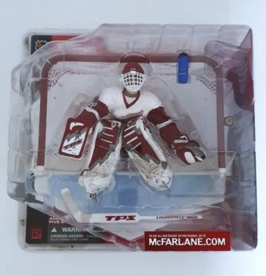 McFarlane Sportspicks NHL S2 DOMINIK HASEK Detroit Red Wings Variante Blanco 2001 Foto 1 de 2