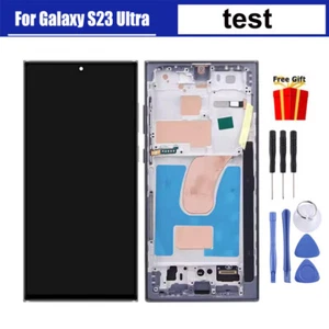 LCD Display Touch Screen Digitizer for Samsung Galaxy S23 Ultra Replacement - Photo 1 sur 12