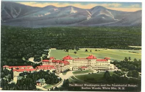 1940's-1960's Postcard The Mount Washington and Presidential Range, Bretton Wood - Picture 1 of 2