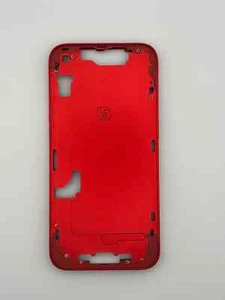Remplacement du milieu de cadre iPhone 14 - Qualité OEM (Rouge - SIM physique) - Photo 1 sur 3