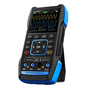 FNIRSI 2C53T Aggiornato 3-IN-1 Oscilloscopio Multimetro Generatore di Segnale - Foto 1 di 8