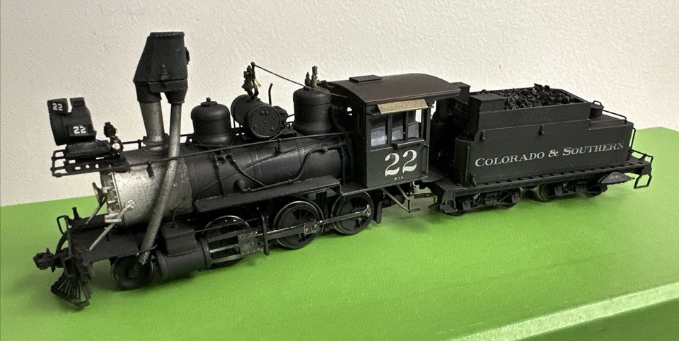 Overland Models Sn3 OMI-1655 Colorado & Southern 2-6-0 #22 Pro-Paint Runs Well! - Image 1 of 4