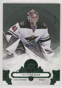 2017-18 Upper Deck Artifacts Stars Emerald /99 Devan Dubnyk #109