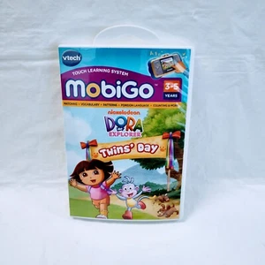 VTech Mobigo Dora The Explorer Twins Day Touch Learning System (Cartridge, 2010) - Picture 1 of 3