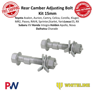 Whiteline KCA415 15mm Camber Adjusting Bolts For Toyota Camry / Corolla / Holden