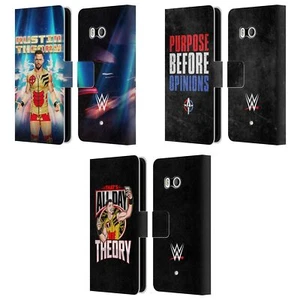 OFFICIAL WWE AUSTIN THEORY LEATHER BOOK WALLET CASE COVER FOR HTC PHONES 1 - Picture 1 of 7