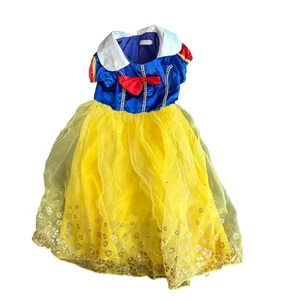 Snow White Inspired Girls Tulle Dress/Costume Size 100/3T Dress Funna - Picture 1 of 5