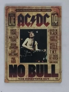 AC/DC No Bull DVD *Directors Cut* 1996 Live Original Case - Picture 1 of 3