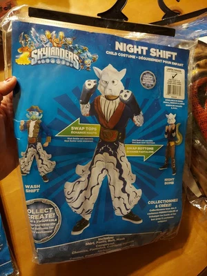 Skylanders Swap Force CAMBIO DE NOCHE Disfraz de Halloween para niño Rubí Grande 12/14 Foto 1 de 4