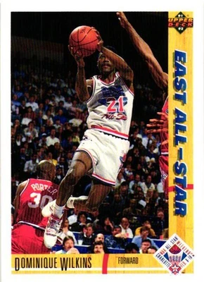 1991-92 Upper Deck #66 Dominique Wilkins - Image 1 of 2