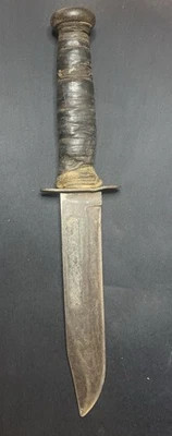 Faca de lâmina fixa vintage design KA-BAR - Imagem 1 de 4