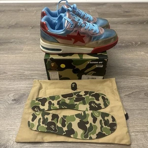 Zapatillas BAPE ROAD STA 2021 Rosa Brillante X Azul A Bathing Ape BAPE STA Talla EE. UU. 11 - Imagen 1 de 7