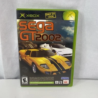 Microsoft OG XBOX Sega GT 2002/JSRF Dual Limited Edition Manual Included - Image 1 of 4