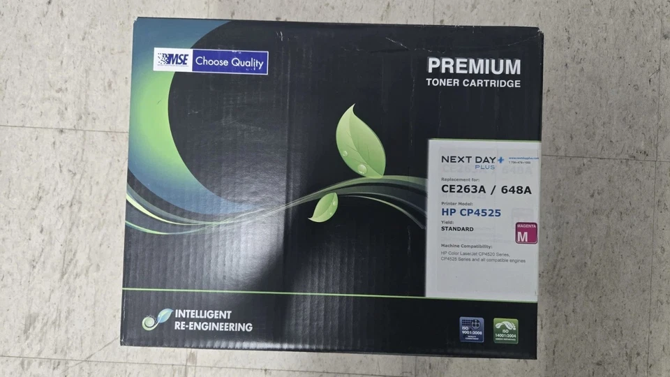 Cartucho de tóner magenta MSE CE263A para HP 648A Laserjet Foto 1 de 1