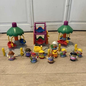 Vintage Fisher-Price Little People Freizeitpark und Riesenrad Karneval - Bild 1 von 17