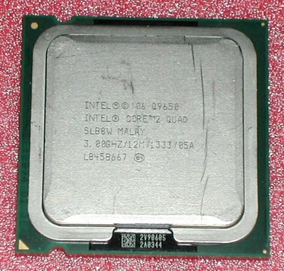4 core CPU Core2 Quad Q9650 LGA775 SLB8W - Photo 1/4