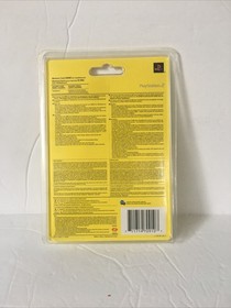 Sony PlayStation 2 PS2 Memory Card 8MB Black SCPH-10020 New Factory Sealed NIB