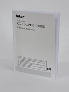 Nikon Coolpix P1000 Instruction Owners P1000 Book NEW - Picture 1 of 1