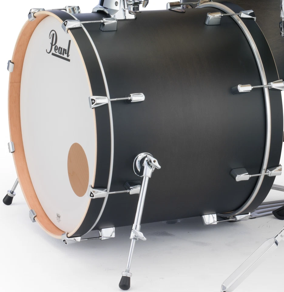 Pearl Decade Maple Series 20x16 дюймов Атласный Черный Всплеск Лак Бас Ударный Барабан Дилер - Изображение 1 из 1