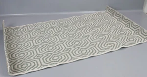 geometrischer Flachgewebe Teppich Mehrfarbig Läufer 60x110cm Vorleger KR3-T5 - Bild 1 von 6