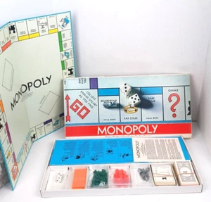Juego Monopoly Vintage 1975 de Parker Brothers Juego Completo de Comercio de Bienes Raíces - Imagen 1 de 20