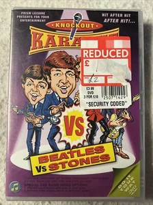 Knockout Karaoke - Beatles Vs Stones (DVD) - Picture 1 of 2