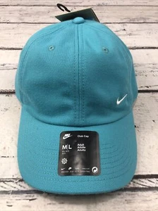 New Men's Nike Move To Zero Adult Unisex Club Cap Hat Blue SIZE M/L - Picture 1 of 10