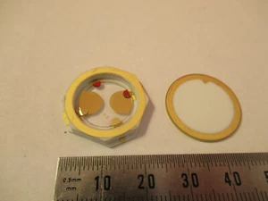 BENDIX LATERAL FIELD FLATPACK GOLD PLATED QUARTZ CRYSTAL RARE AS PIC FT-1-ZA - Picture 1 of 9