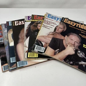 1979 1980 EasyRiders 9 Magazines - Willie Nelson Harley-Davidson - Picture 1 of 15