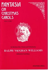 Vocal Score Fantasia on Christmas Carols Vaughan Williams - Picture 1 of 1
