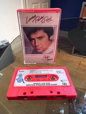 Shakin' Stevens – Lipstick Powder And Paint - Cassette UK 	Epic – EPC 4026646 Foto 1 de 2
