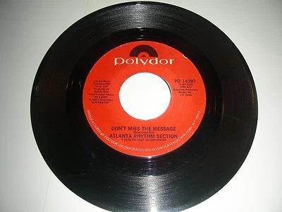 Atlanta Rhythm Section - Neon Nites / Don't Miss The Message  Polydor VG 1976 - Image 1 of 4