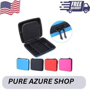 Hard EVA Storage Zip Case Protective Shell With Carry Handle For Nintendo 2DS US - Picture 1 of 7