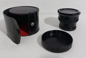 67373 Obiettivo Kenlock - Super Wider Semi Fish-Eye 0.42x + Custodia - Vintage - Picture 1 of 7