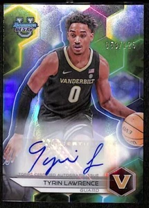 Tyrin Lawrence 053/125 2023-24 Bowman University Best Best of 2023 Autograph - Picture 1 of 2