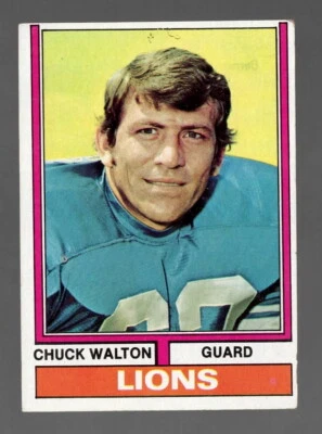 1974 Topps #249 Chuck Walton Very good - Image 1 of 2
